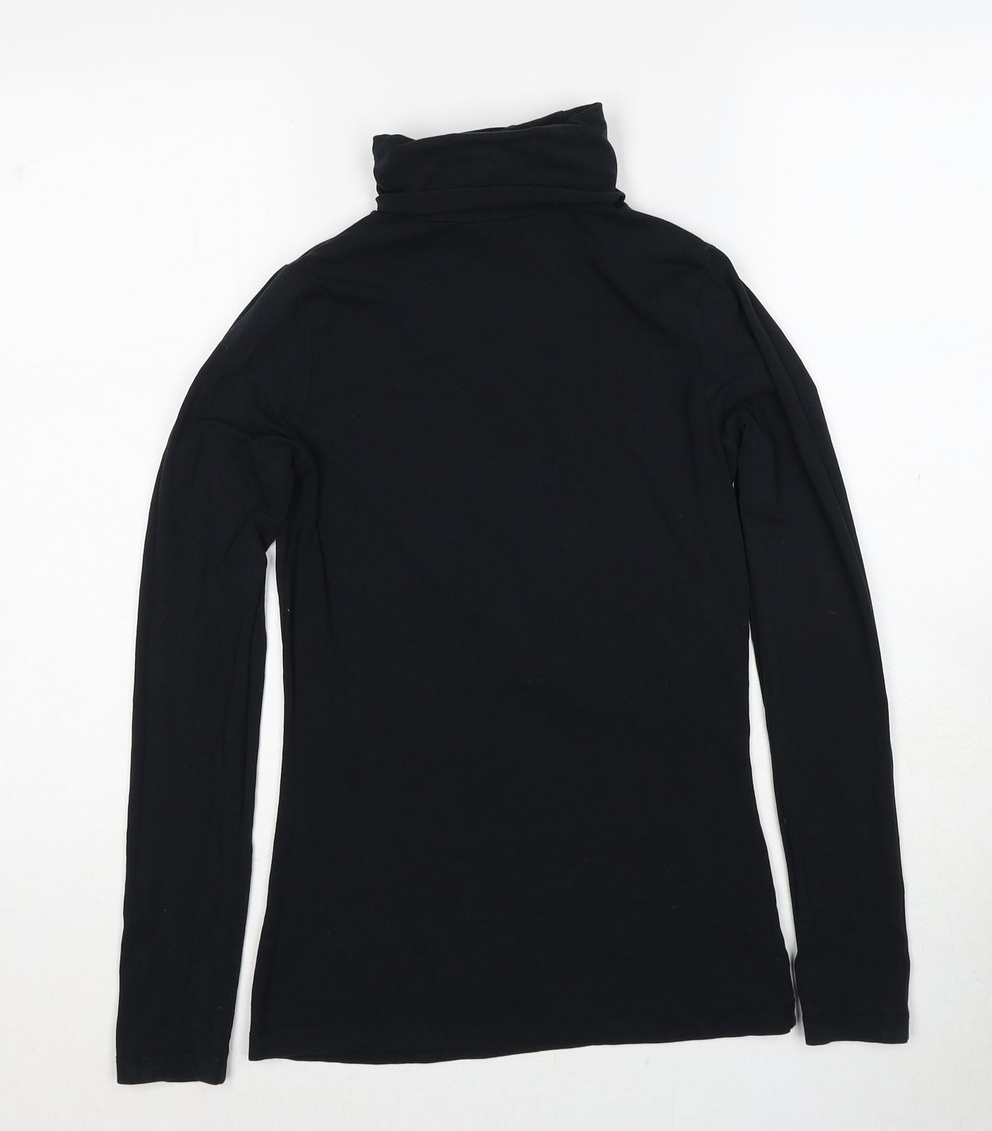 Gap Womens Black Cotton Pullover Sweatshirt Size S Pullover