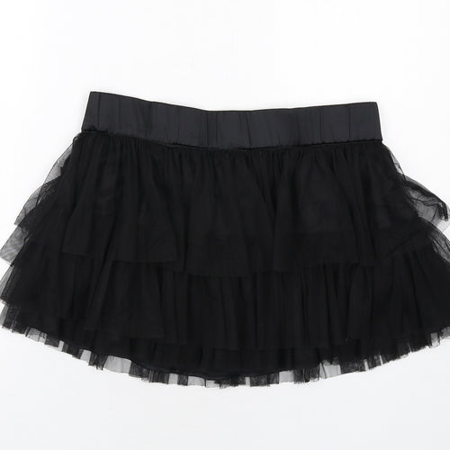 H&M Womens Black Polyester Tutu Skirt Size 12