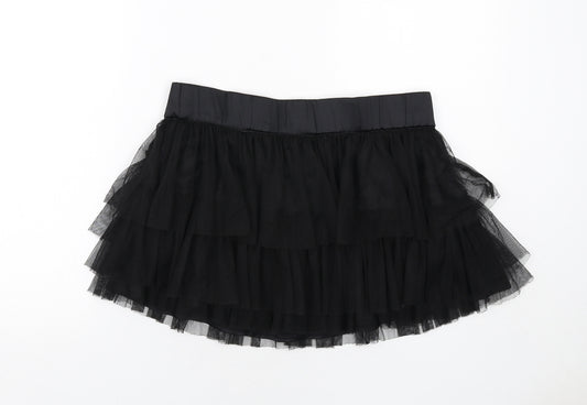 H&M Womens Black Polyester Tutu Skirt Size 12