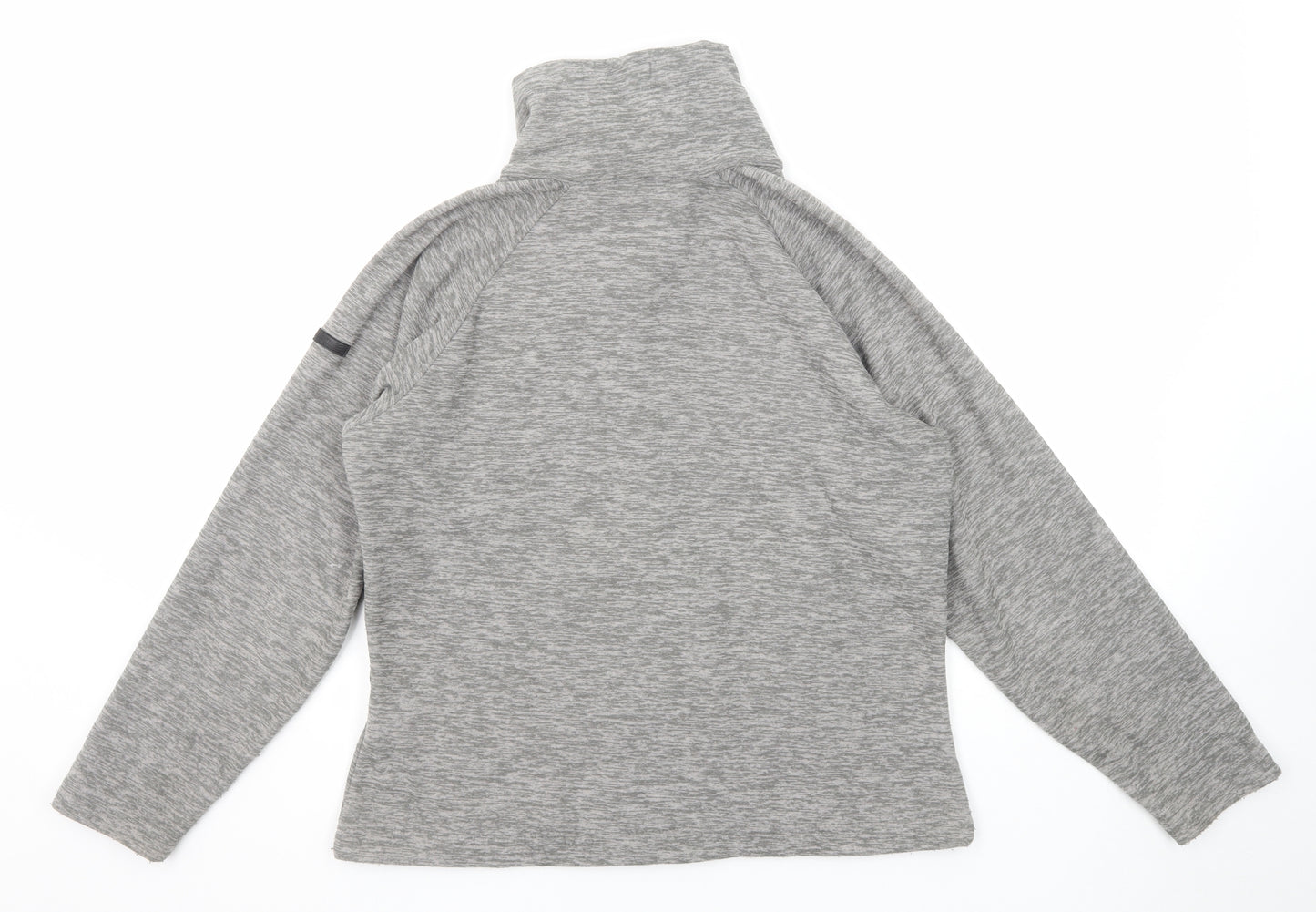 Regatta Womens Grey Geometric Jacket Size 14 Zip