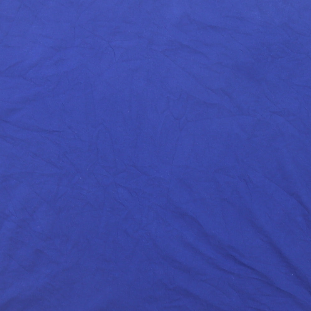 Dunnes Stores Mens Blue Cotton T-Shirt Size XL Round Neck
