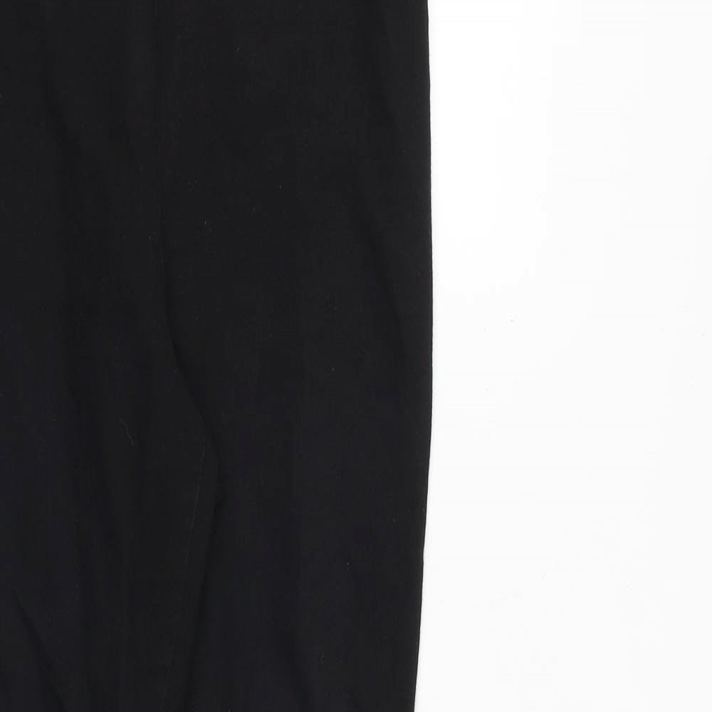 H&M Womens Black Cotton Jegging Jeans Size 10 Regular