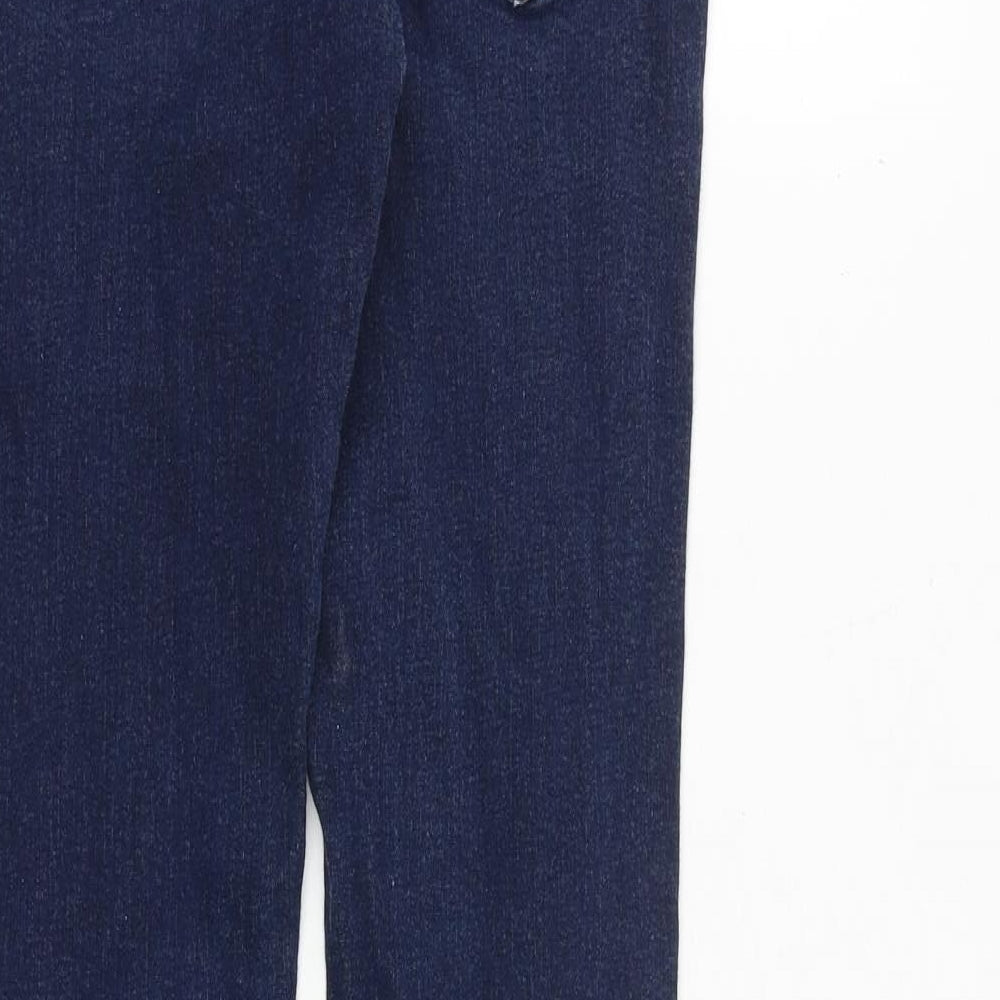 NEXT Mens Blue Cotton Skinny Jeans Size 28 in Regular Zip