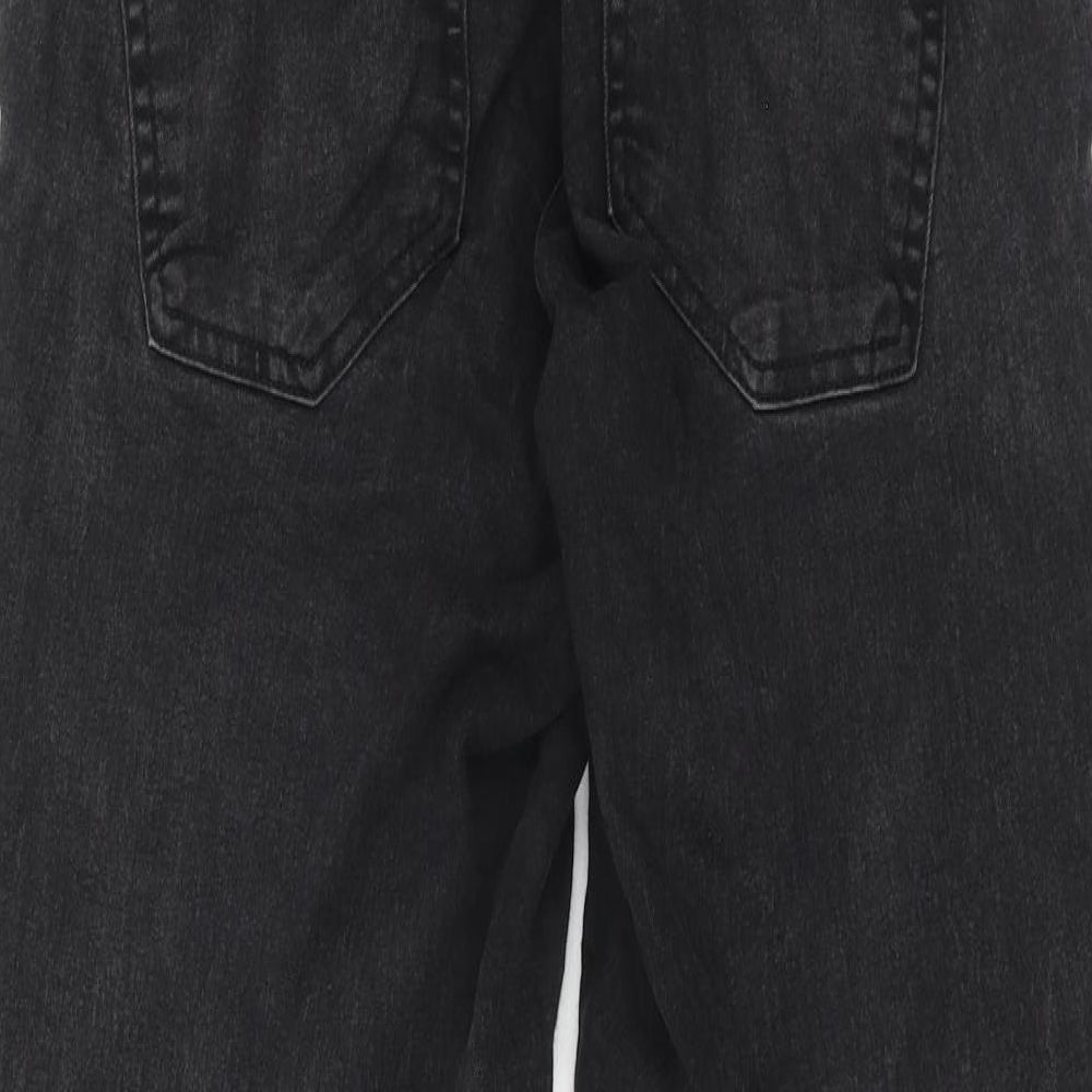 Blooming Marvellous Womens Black Cotton Skinny Jeans Size 14 Regular Button