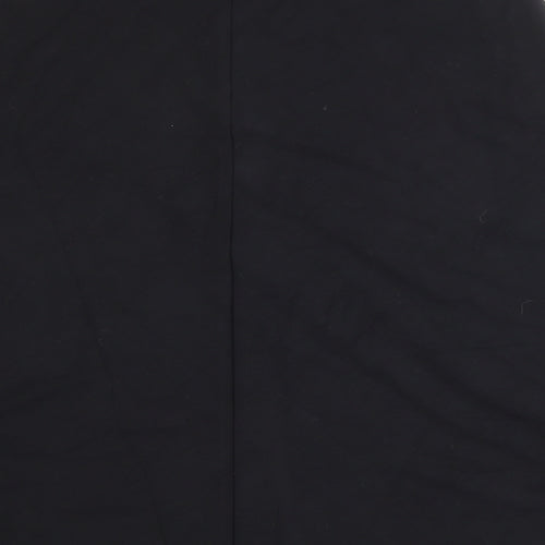 Marks and Spencer Womens Black Polyester Swing Skirt Size 20