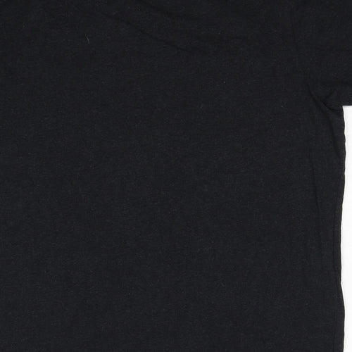 Farah Mens Grey Cotton T-Shirt Size XL Round Neck