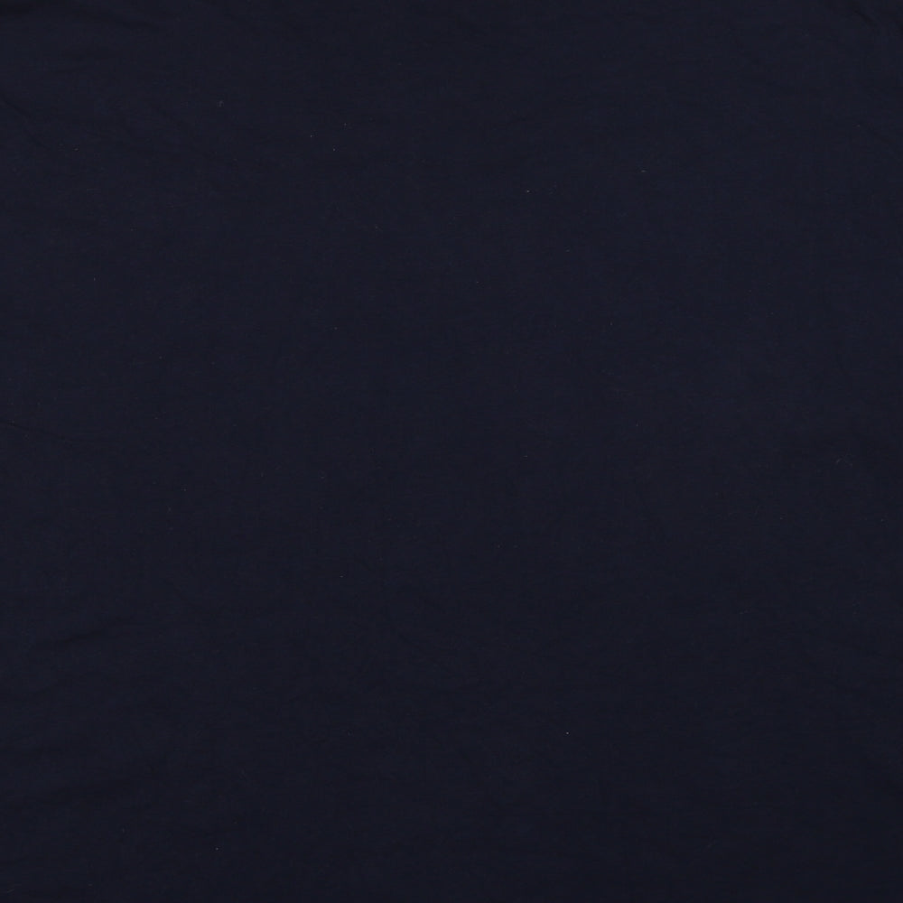 H&M Womens Blue Cotton Basic T-Shirt Size XL Round Neck - Unisex, Yale University