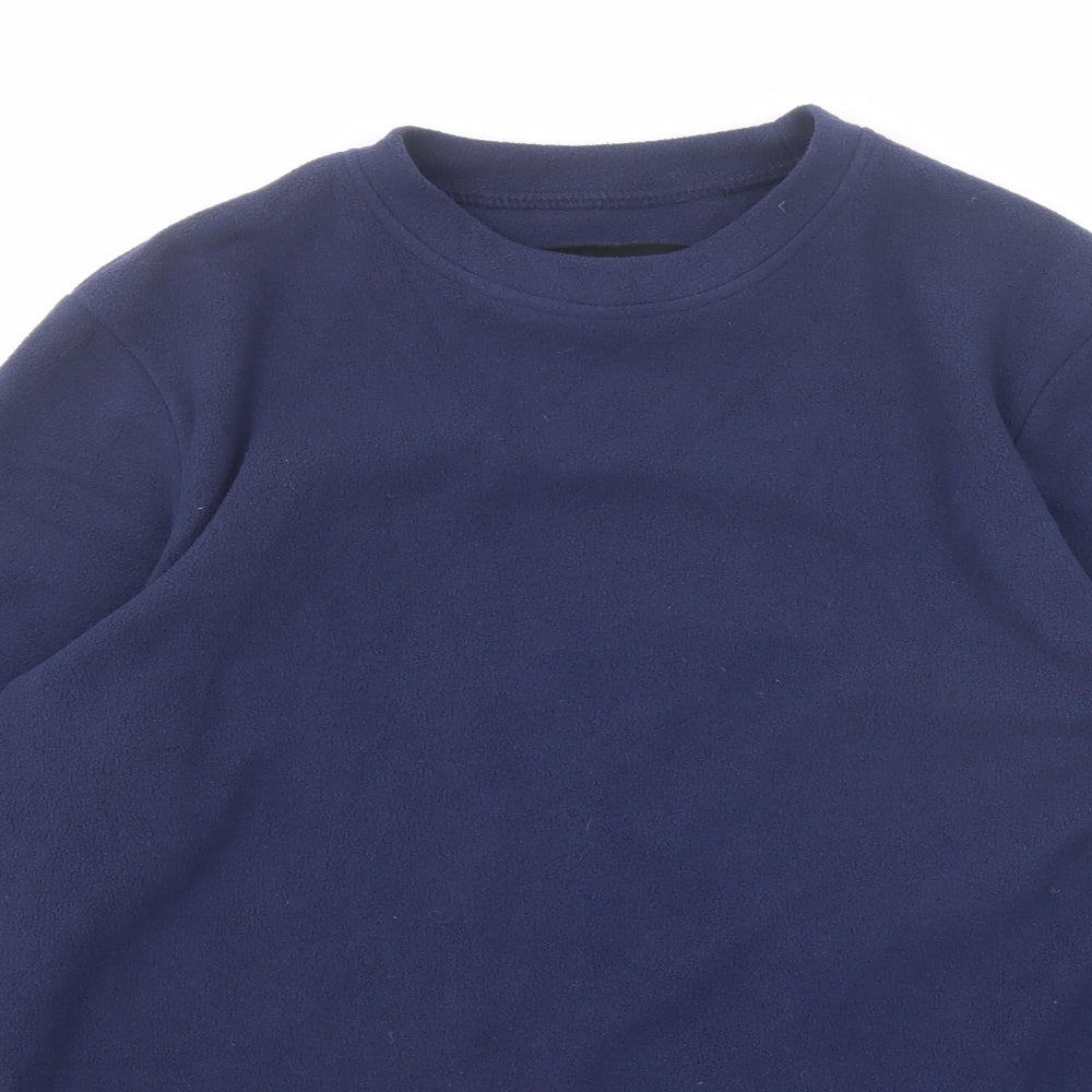 Peter Storm Mens Blue Polyester Pullover Sweatshirt Size XS