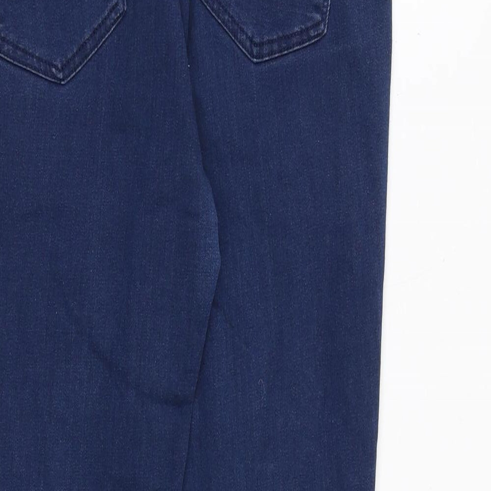 White Stuff Womens Blue Cotton Jegging Jeans Size 14 Regular