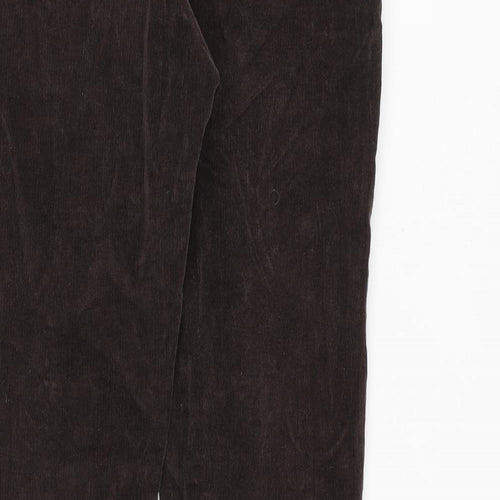 Lee Womens Brown Cotton Straight Jeans Size 27 in Regular Zip
