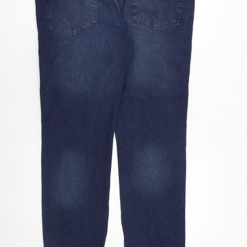 Livergy Mens Blue Cotton Skinny Jeans Size 36 in Regular Button