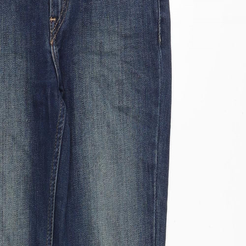 Levi's Womens Blue Cotton Skinny Jeans Size 26 in Regular Zip