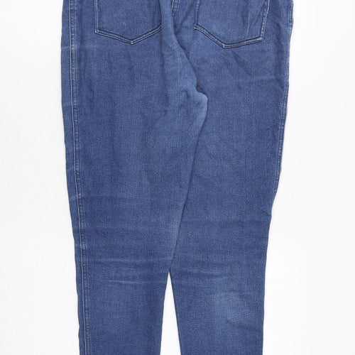Laura Ashley Womens Blue Cotton Jegging Jeans Size 14 Regular