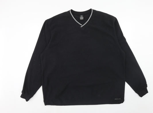 Nike Mens Black Polyester Pullover Sweatshirt Size XL