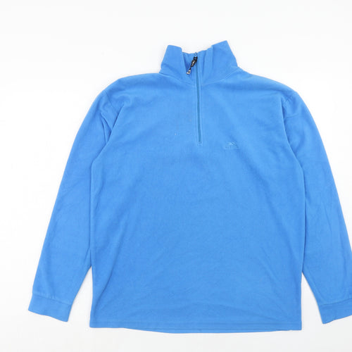Trespass Mens Blue Polyester Pullover Sweatshirt Size M