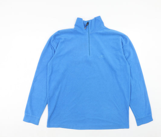 Trespass Mens Blue Polyester Pullover Sweatshirt Size M
