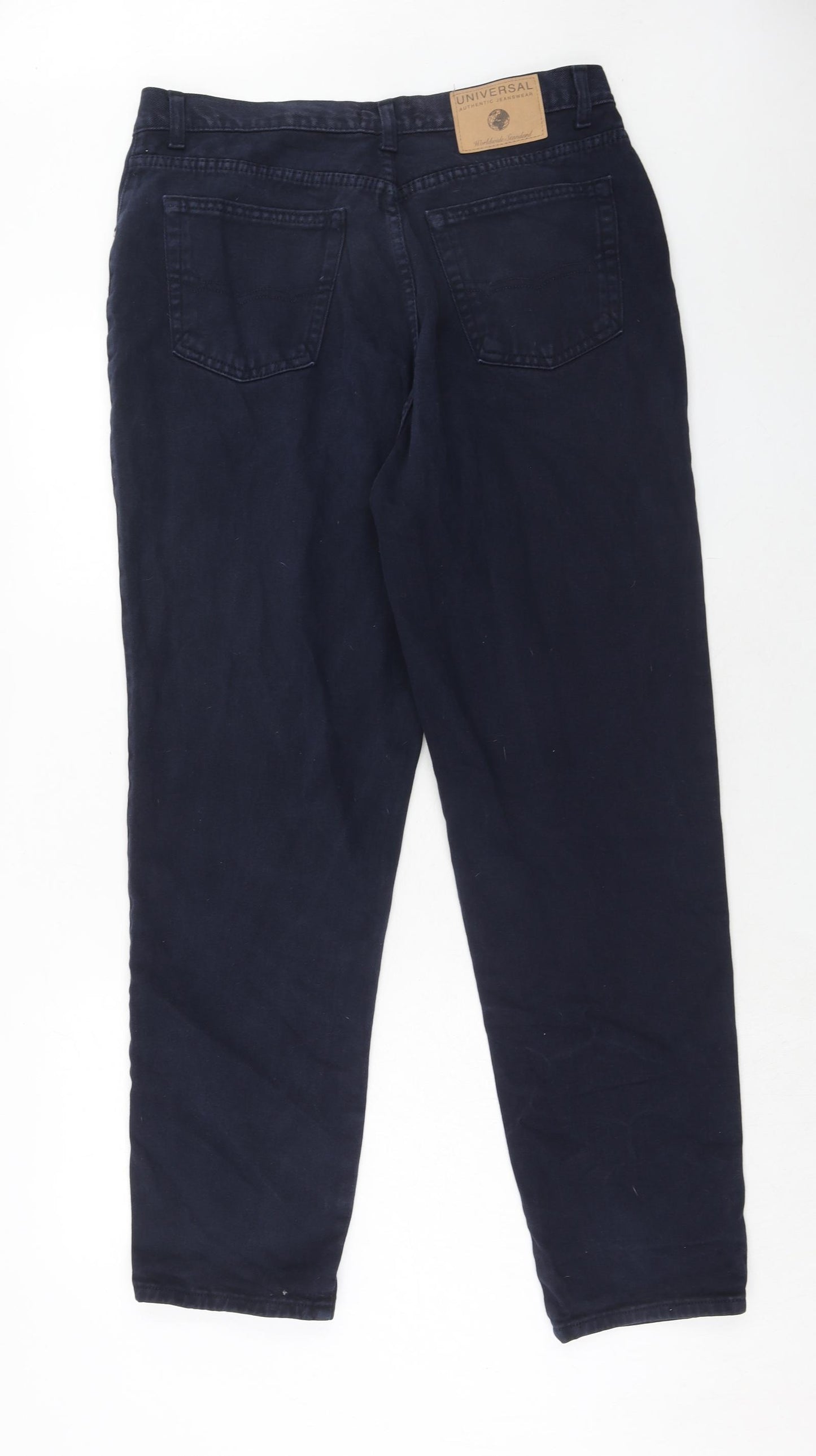 BHS Womens Blue Cotton Skinny Jeans Size 18 Regular Zip