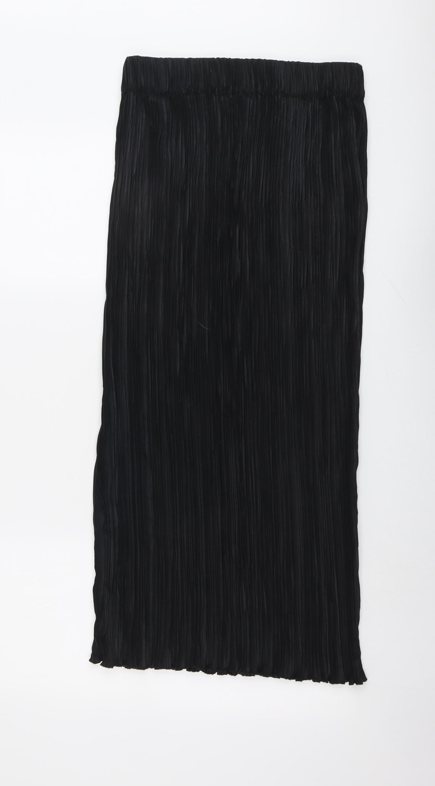 Masai Womens Black Polyester A-Line Skirt Size XS