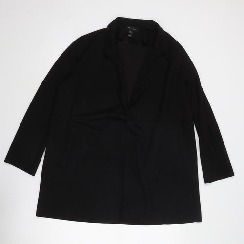 New Look Womens Black Jacket Blazer Size 14