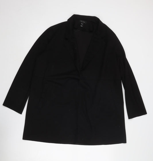 New Look Womens Black Jacket Blazer Size 14