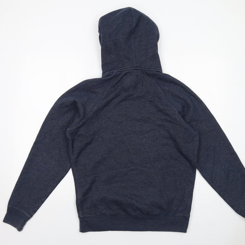 Jack Wills Womens Blue Cotton Pullover Hoodie Size S Pullover