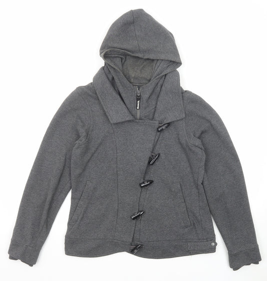 Bench Womens Grey Jacket Size M Zip
