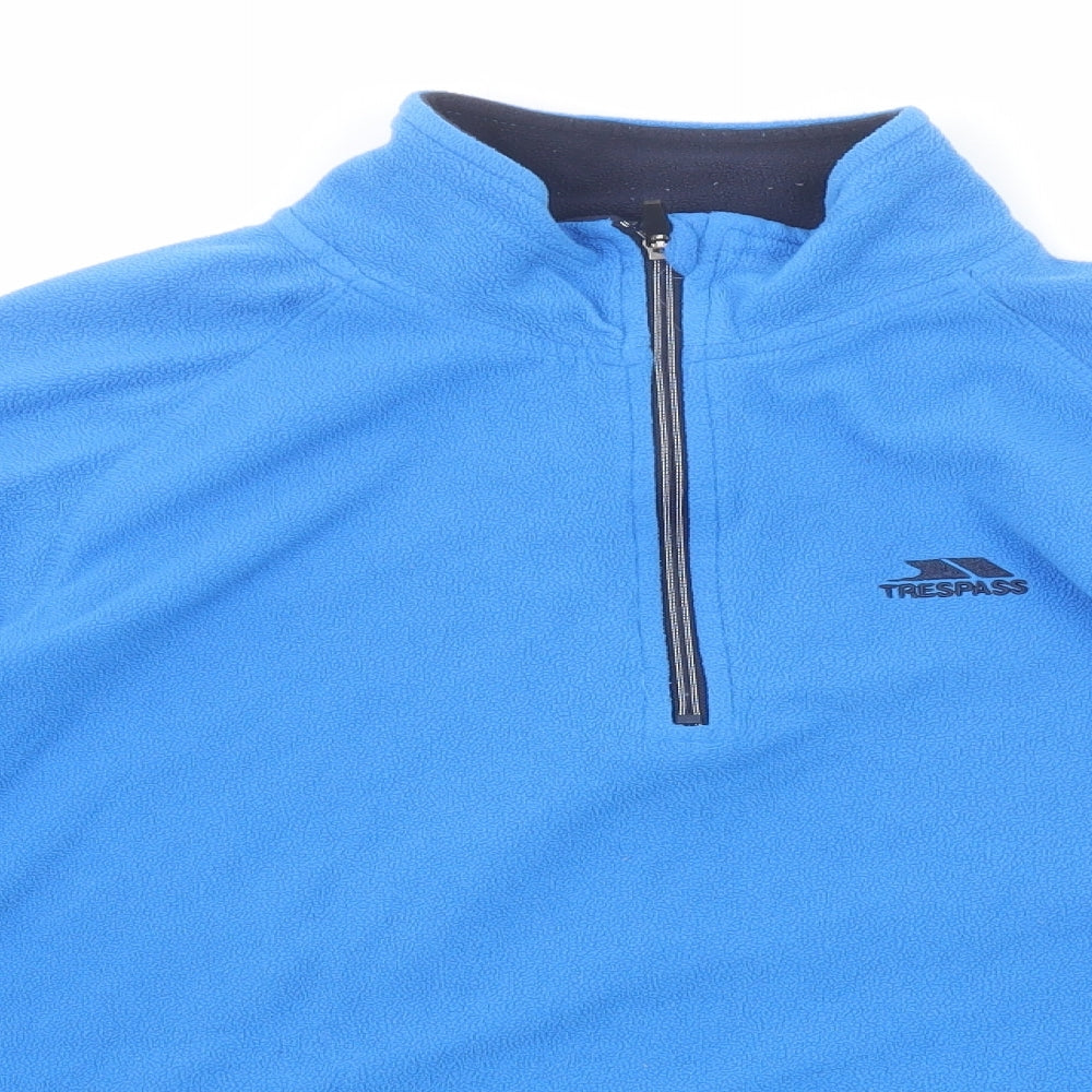 Trespass Mens Blue Polyester Pullover Sweatshirt Size 3XL