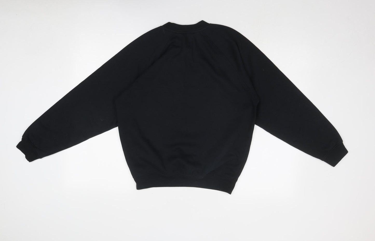 Truex Womens Black Polyester Pullover Sweatshirt Size M Pullover