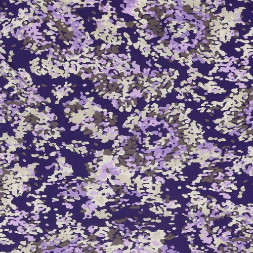 CC Womens Purple Geometric Polyester Basic Blouse Size XL V-Neck
