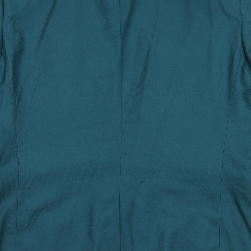 NEXT Mens Blue Polyester Tuxedo Suit Jacket Size 44 Regular