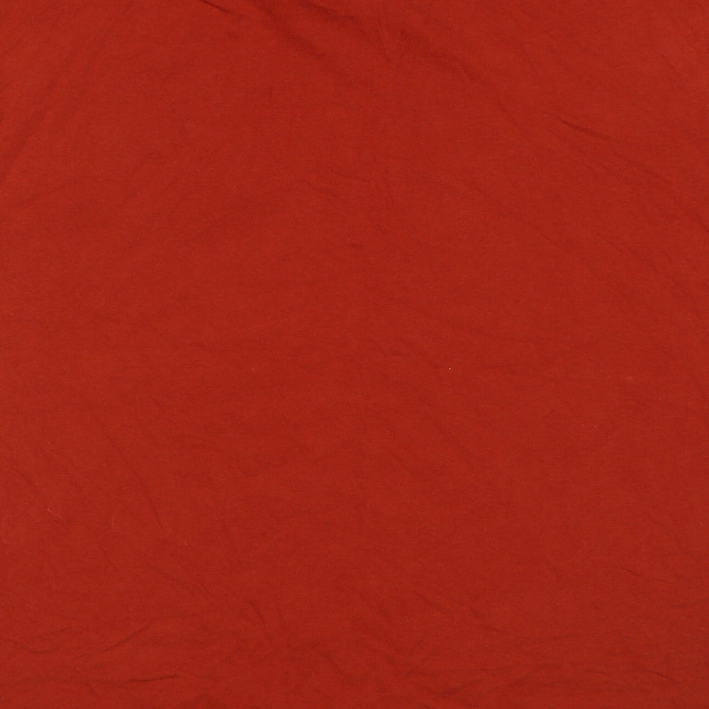 Peter Storm Mens Brown Cotton T-Shirt Size L Round Neck