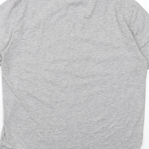 Original Penguin Mens Grey Cotton T-Shirt Size M Round Neck - Chillin' n Grillin'