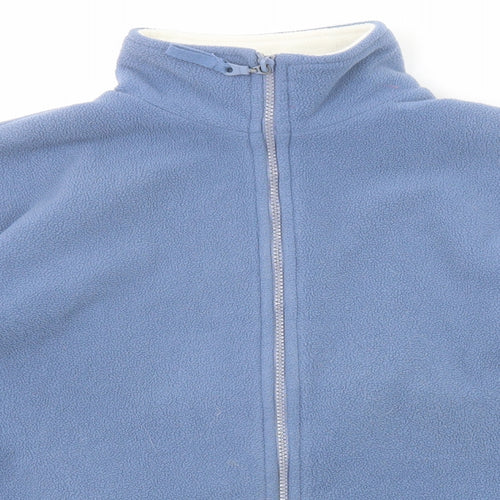 Being Casual Womens Blue Jacket Size 16 Zip - Size 16-18