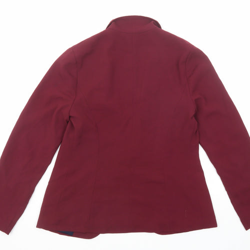 New Look Womens Purple Jacket Blazer Size 10