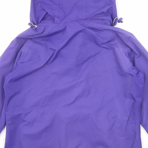 Hi Gear Womens Purple Windbreaker Jacket Size 12 Zip