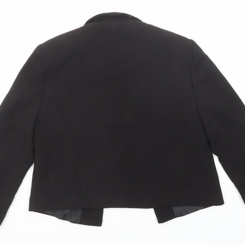 New Look Womens Black Kimono Jacket Size 12