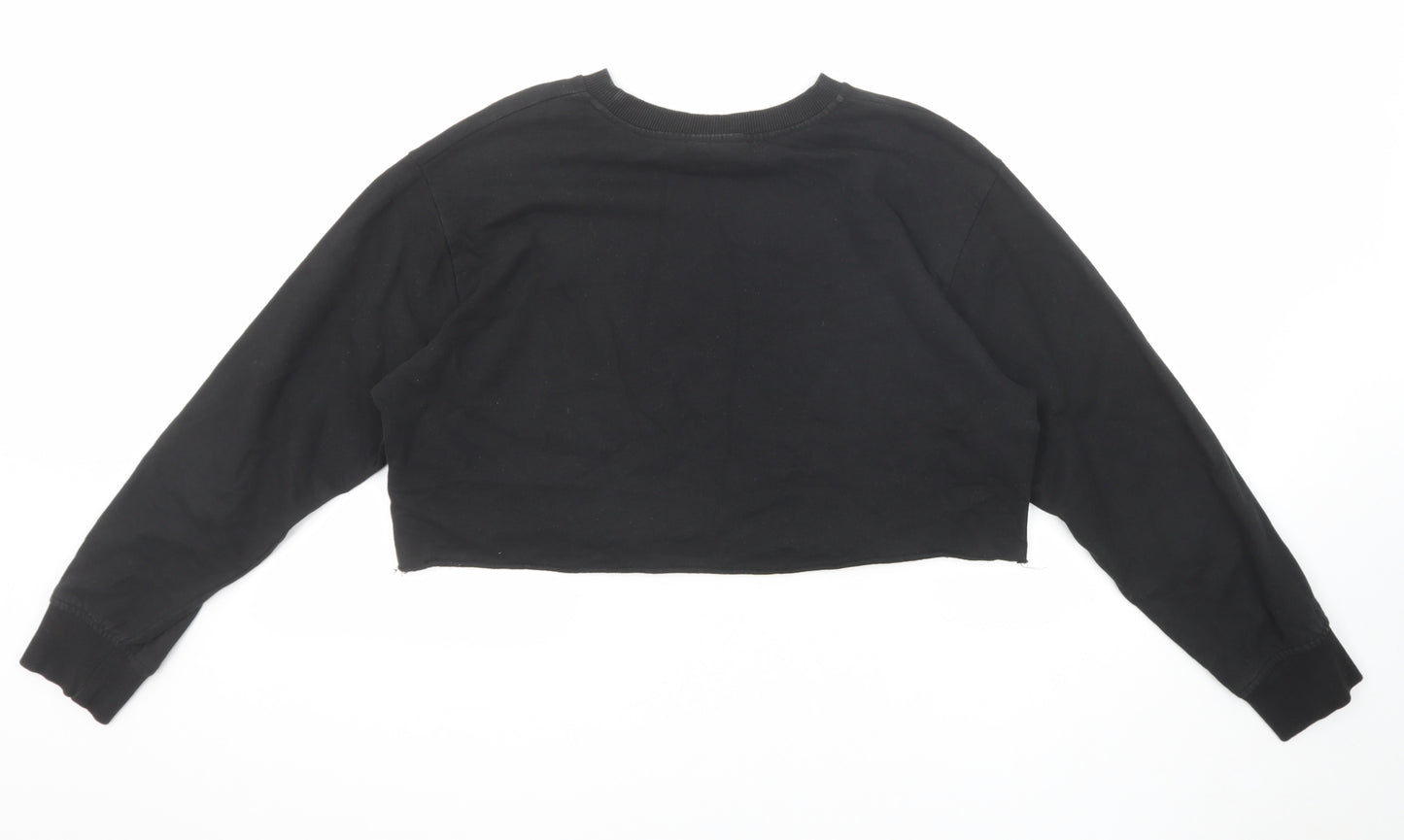 NICCE London Womens Black Cotton Pullover Sweatshirt Size M Pullover