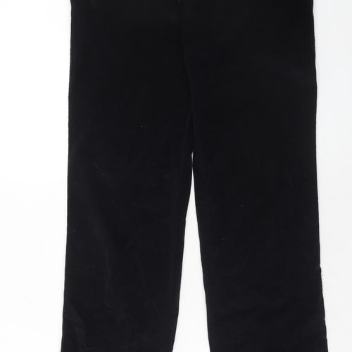 Turtle Mens Blue Polyester Trousers Size 34 in Regular Zip