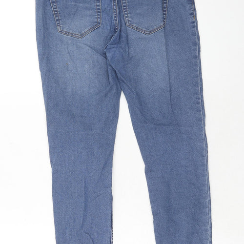 New Look Womens Blue Cotton Skinny Jeans Size 8 Regular