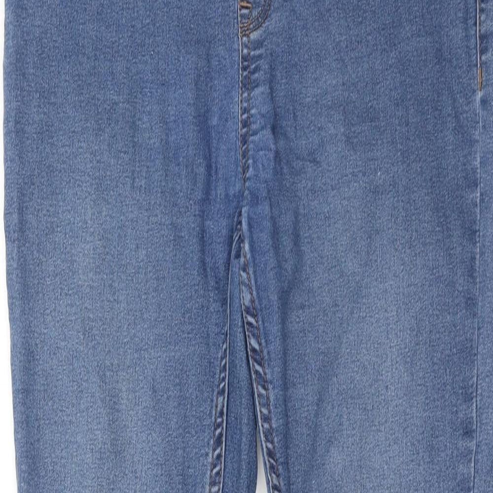 New Look Womens Blue Cotton Skinny Jeans Size 8 Regular