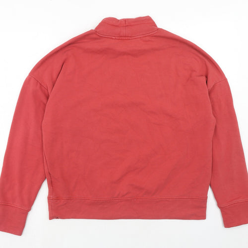NEXT Womens Pink Cotton Pullover Sweatshirt Size 10 Pullover