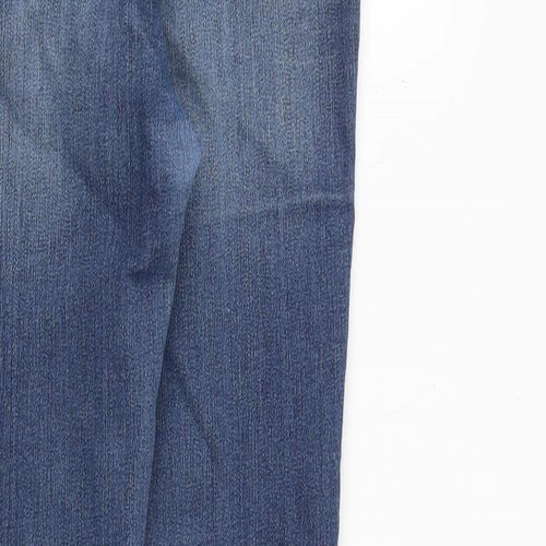 Hollister Womens Blue Cotton Skinny Jeans Size 26 in L29 in Regular Zip