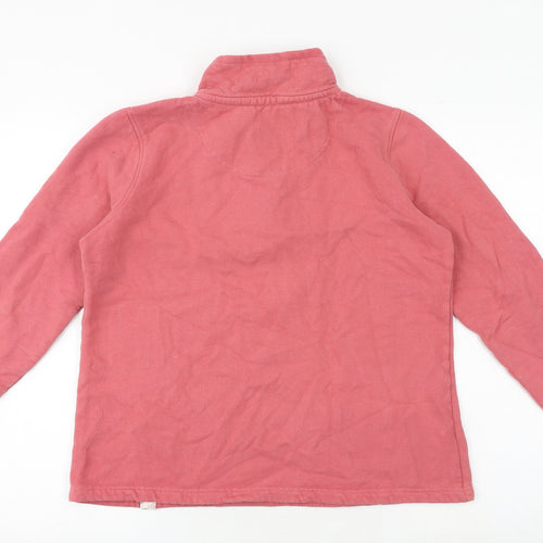 DASH Womens Pink 100% Cotton Pullover Sweatshirt Size 12 Pullover