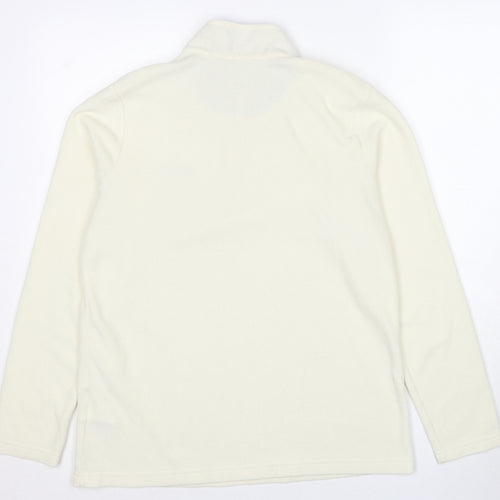 Regatta Womens Ivory Polyester Pullover Sweatshirt Size 16 Pullover
