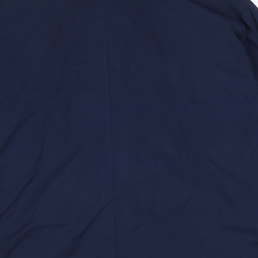 Berkertex Womens Blue Jacket Size 14 Button - Size 14-16