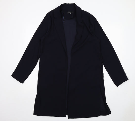 New Look Womens Blue Jacket Blazer Size 12 - Longline