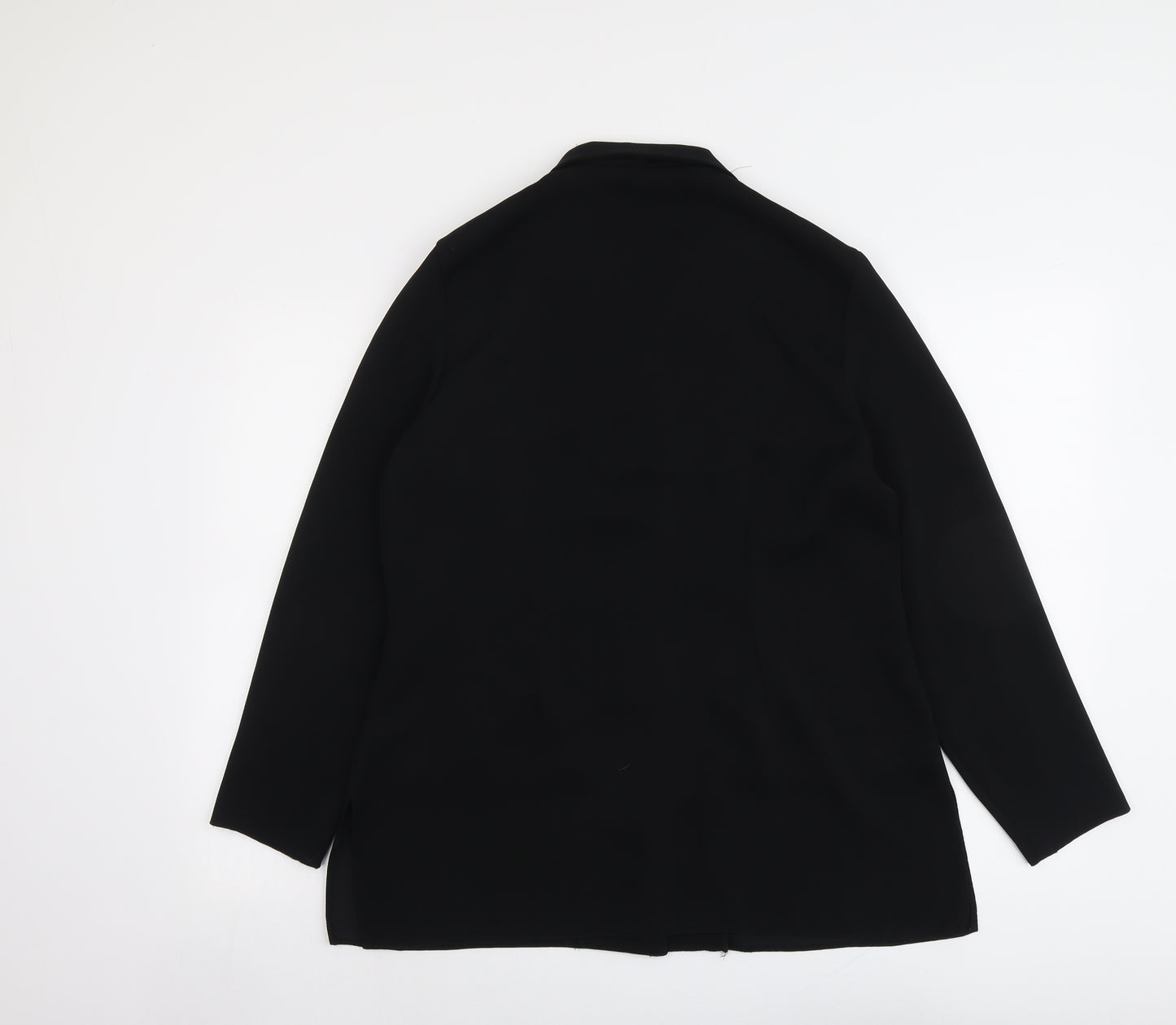 Etam Womens Black Jacket Size 14 Button