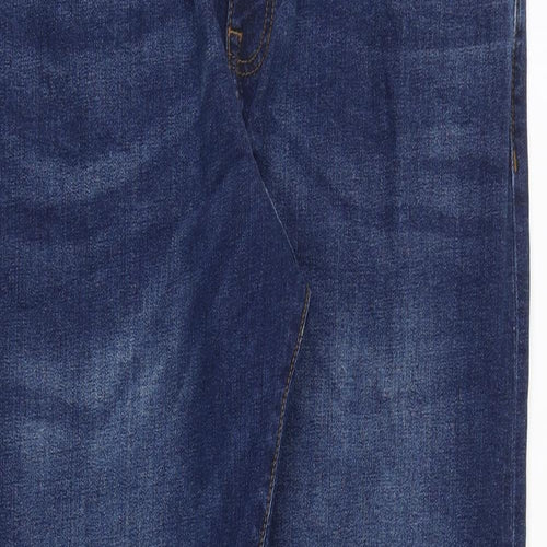 US Polo Assn. Mens Blue Cotton Straight Jeans Size 39 in Regular Zip