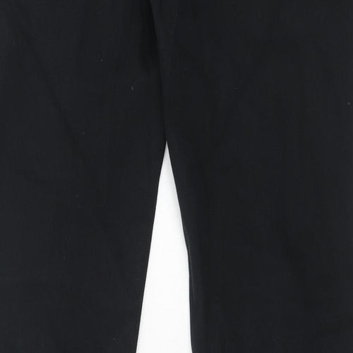 13000 Mens Black Cotton Skinny Jeans Size 32 in L34 in Regular Zip