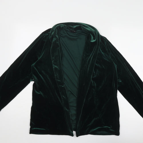 Monki Womens Green Jacket Blazer Size XS